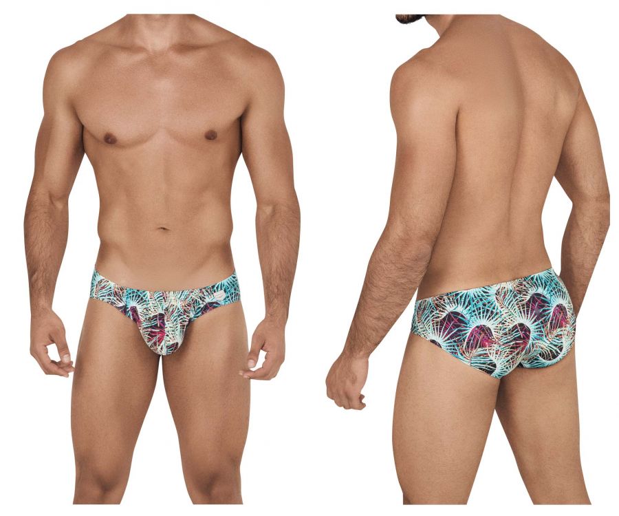 Clever 0540-1 Botanic Briefs Green Multi
