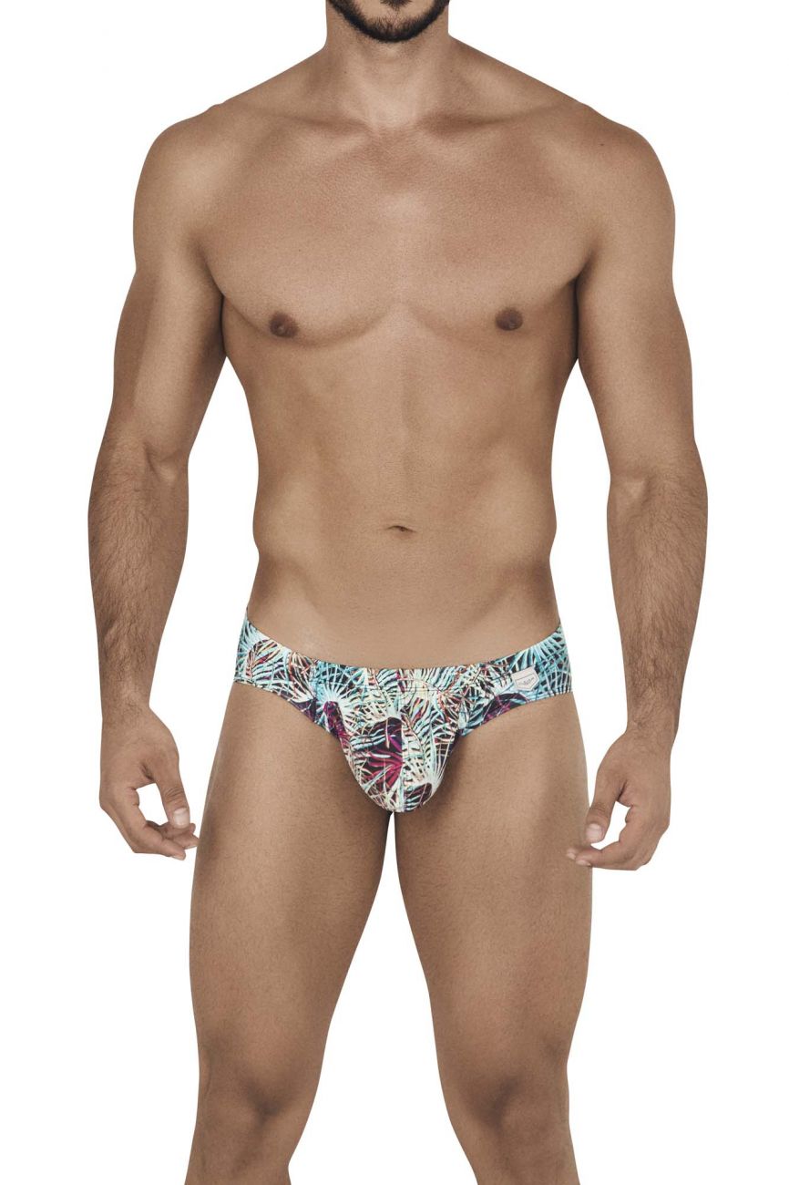 Clever 0540-1 Botanic Briefs Green Multi