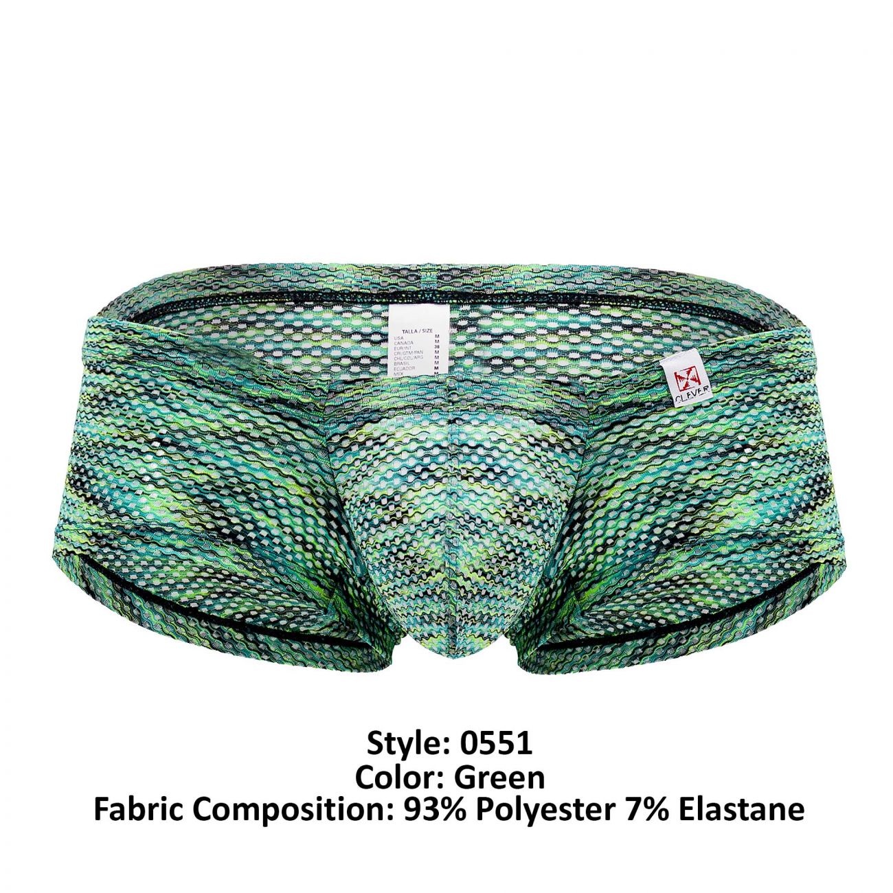 Clever 0551-1 Stefano Trunks Green