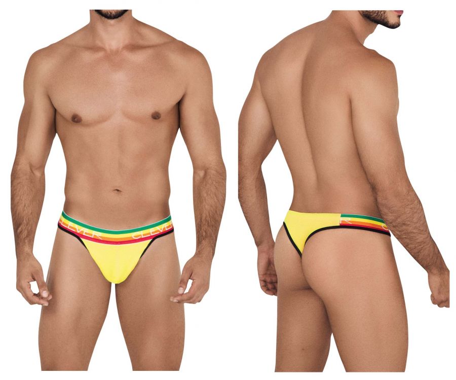 Clever 0569-1 Elements Thongs Yellow