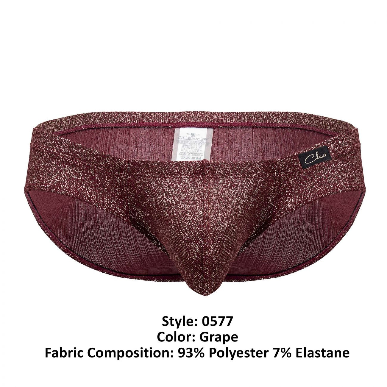 Clever 0577-1 Emotional Briefs Grape