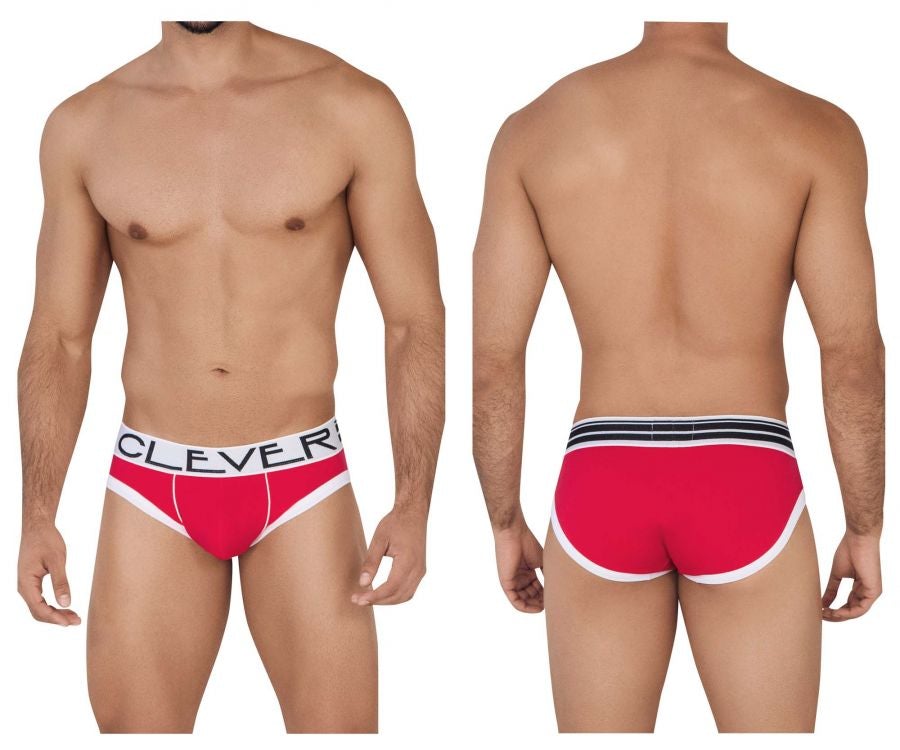 Clever 0624-1 Unchainded Briefs Red
