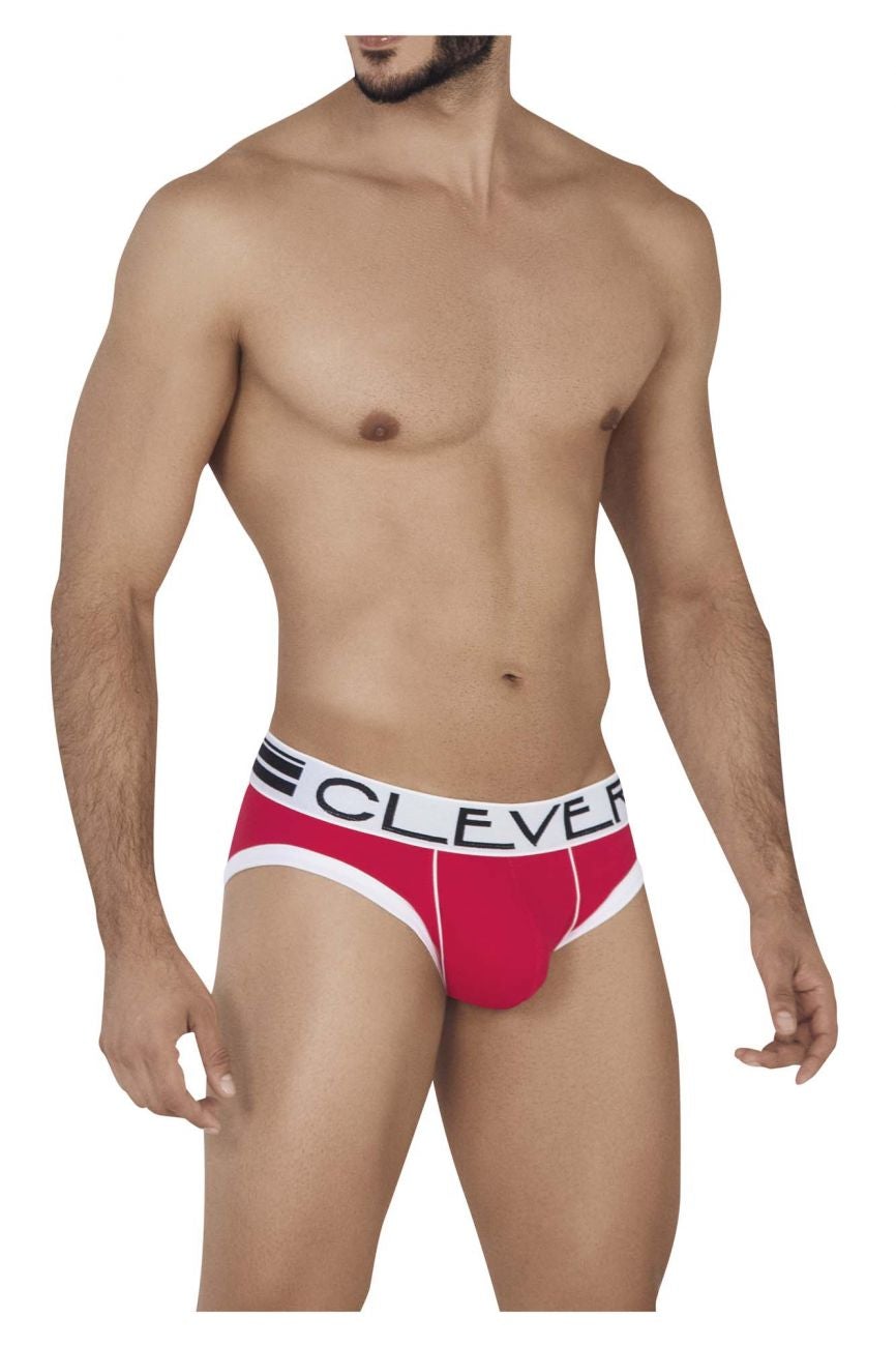Clever 0624-1 Unchainded Briefs Red