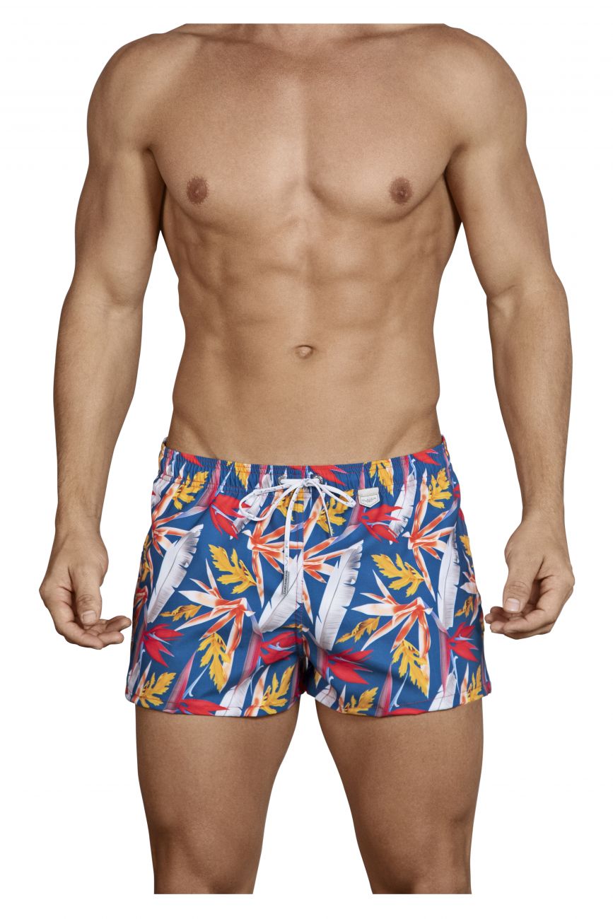 Clever 0705 Vara Swim Trunks Red