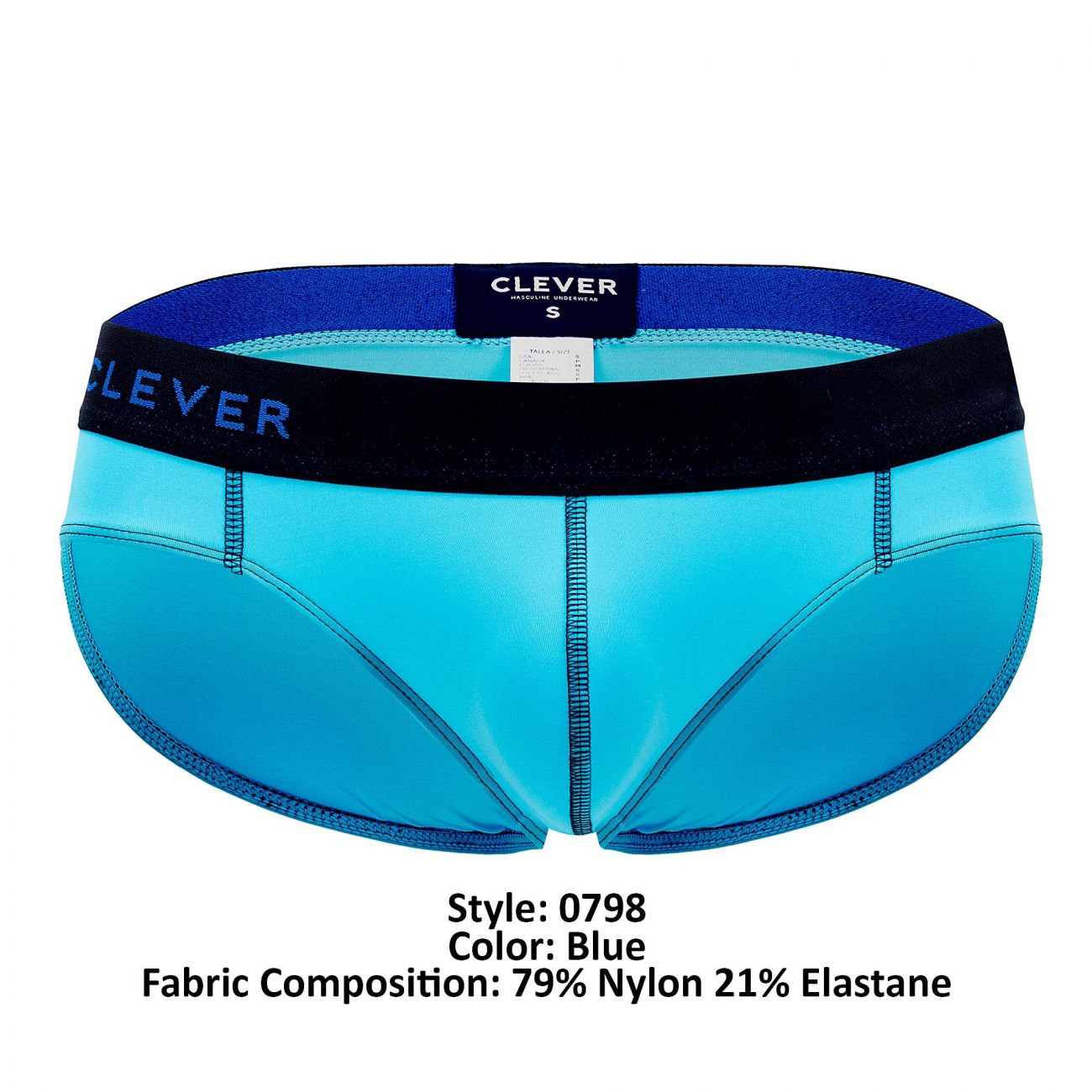 Clever 0798 Techniques Briefs Blue