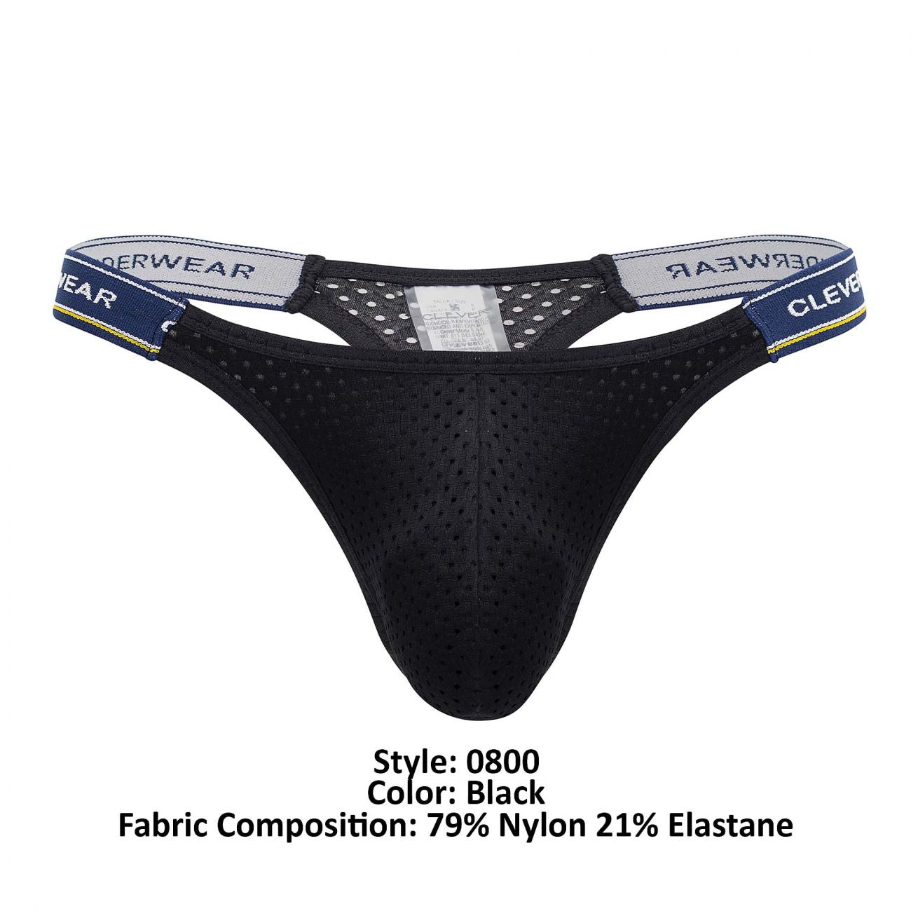 Clever 0800 Transform Thongs Black
