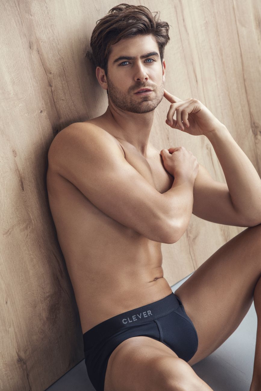 Clever 0881 Match Briefs Black