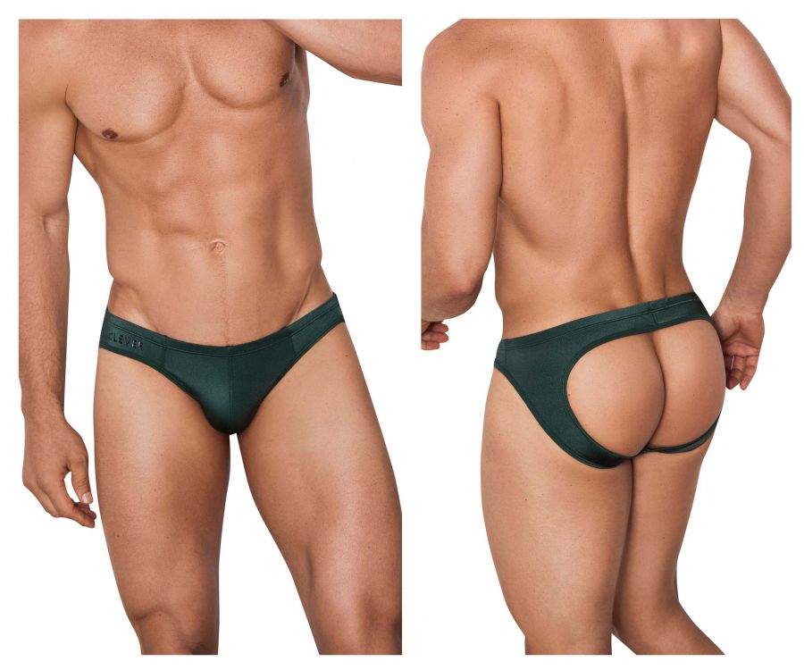 Clever 0898 Emerald Jockstrap Green