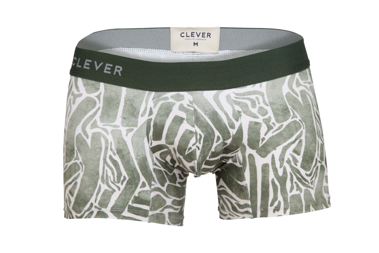 Clever 1129 Inner Trunks Green Print