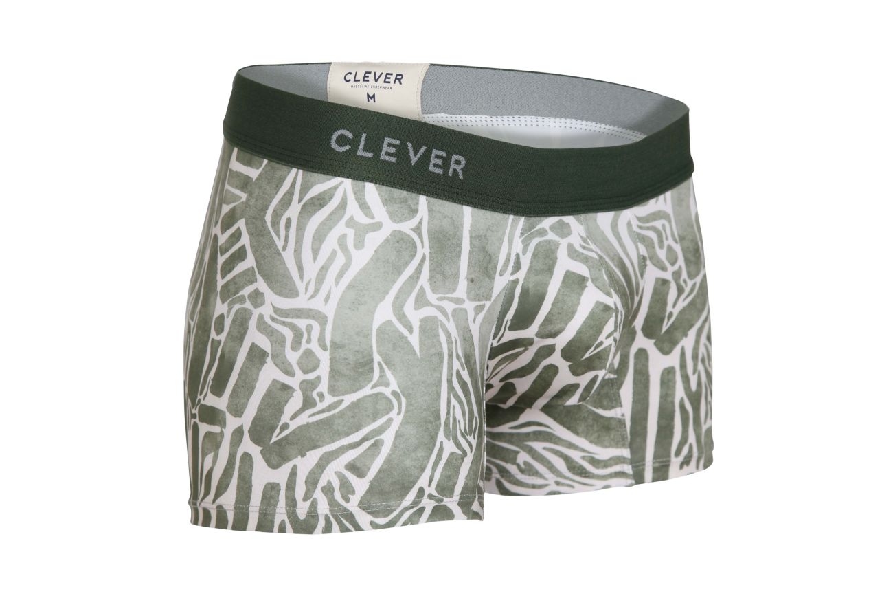 Clever 1129 Inner Trunks Green Print