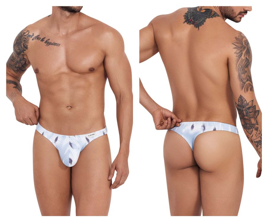 Clever 1222 Halo Thongs Gray