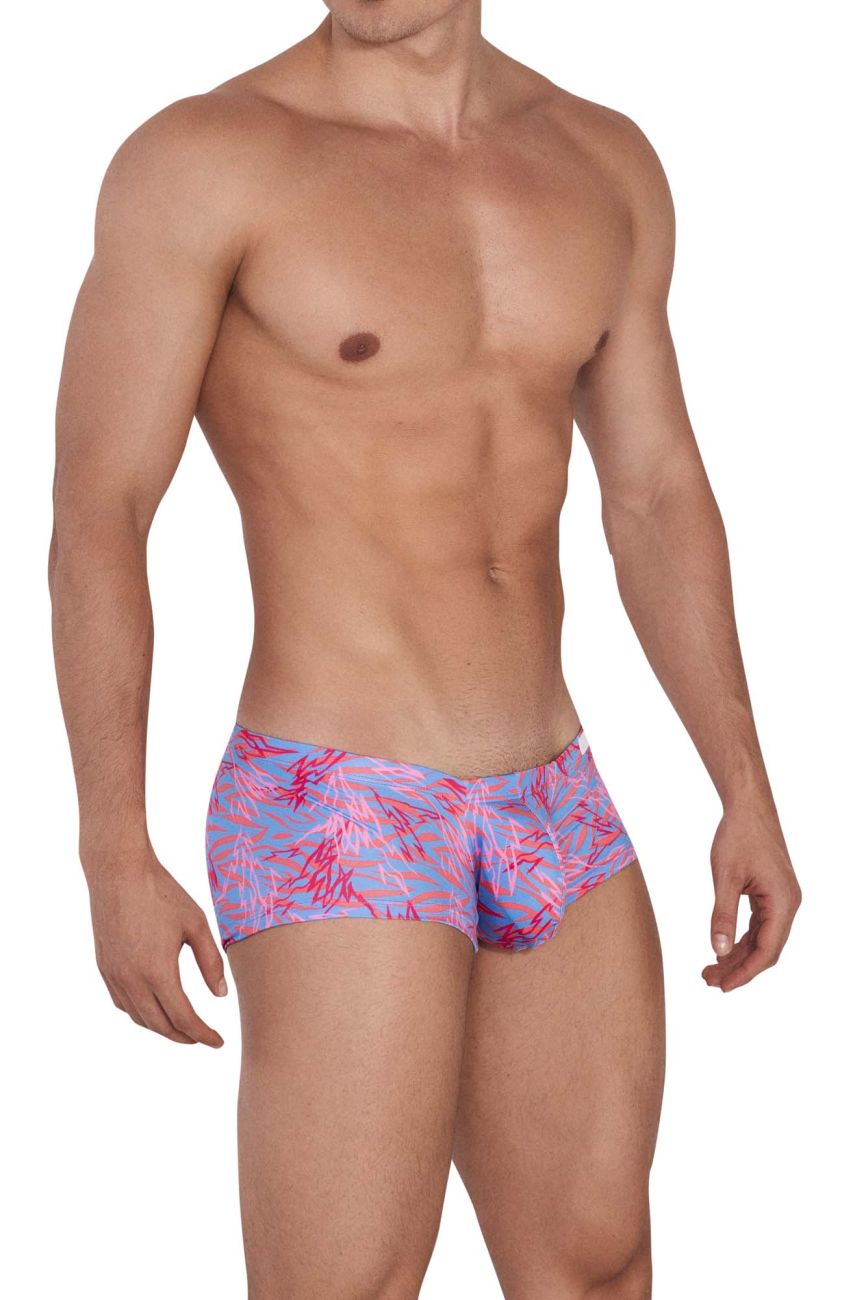 Clever 1417 Descent Trunks Fuchsia Print