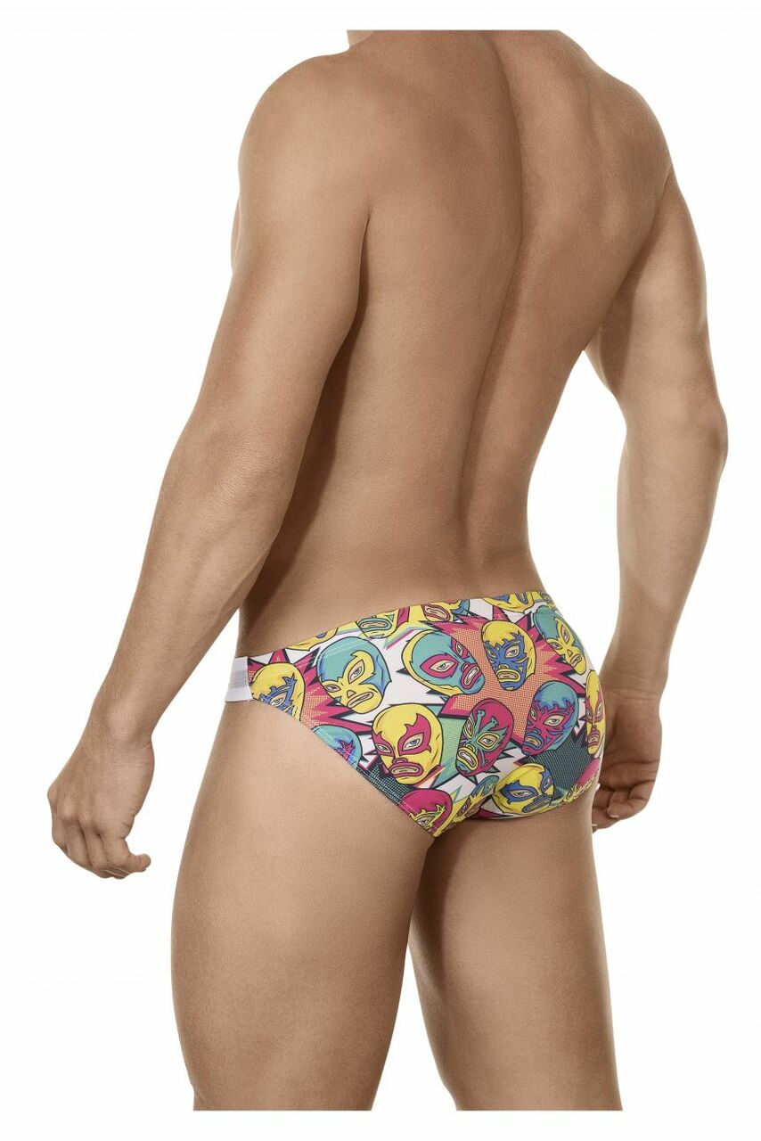 JCSTK - Mens Clever Underwear Colourful Bikini Briefs