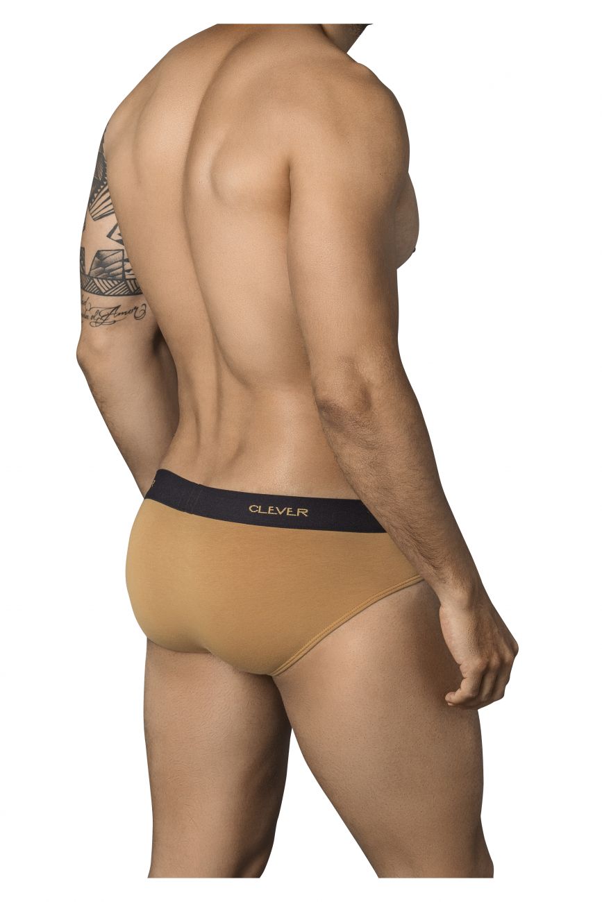 Clever 5350 Conservative Latin Briefs Brown