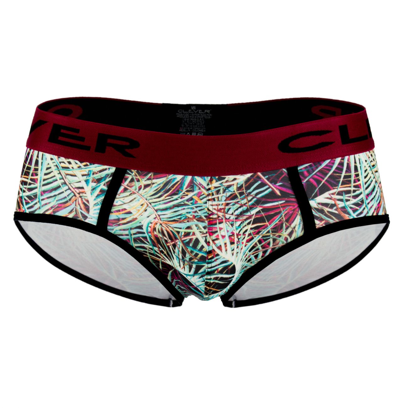 Clever 5380 Azalea Piping Briefs Grape