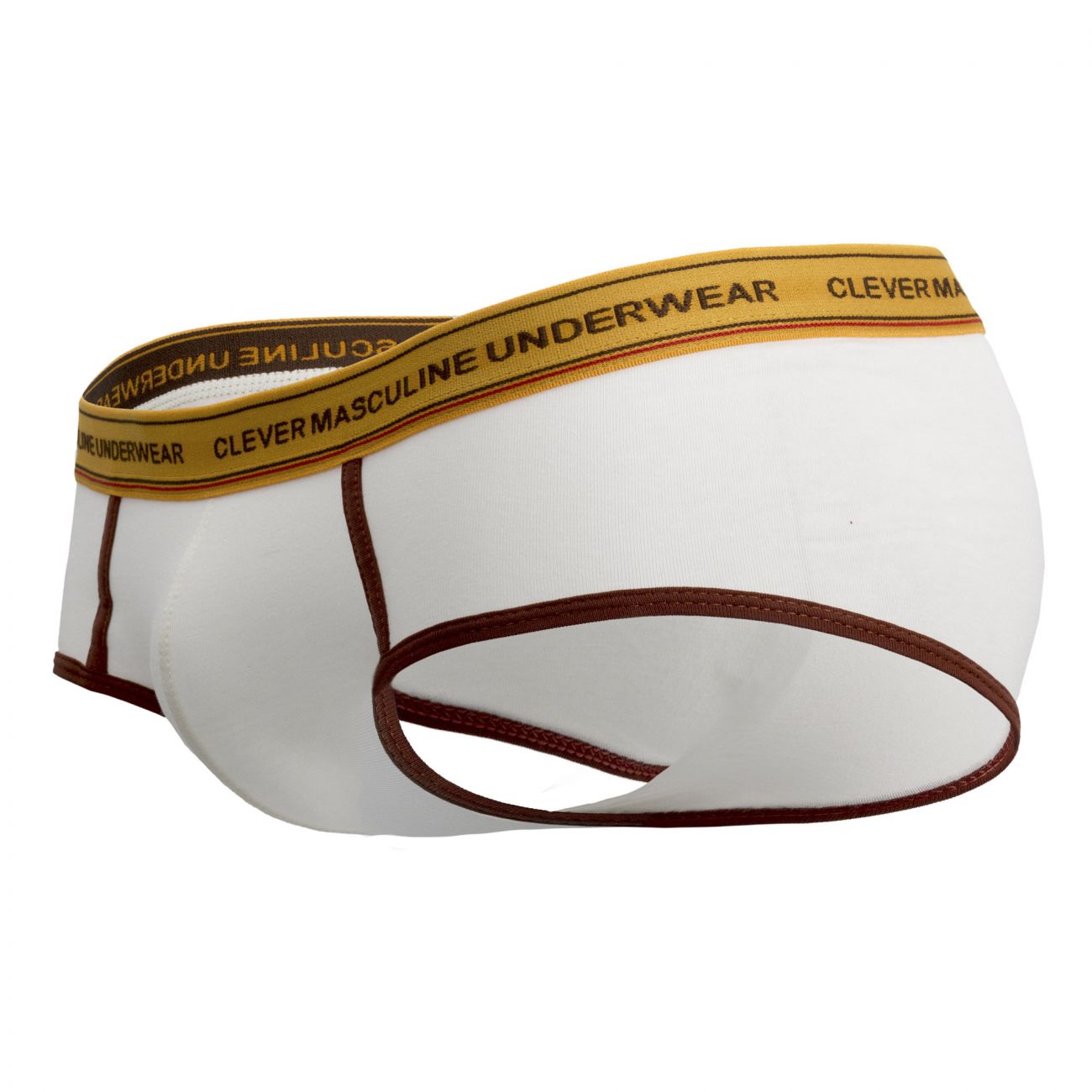 Clever 5394 Attractive Piping Briefs Beige