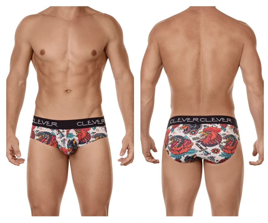 Clever 5406 Reaction Latin Briefs Gold Multi