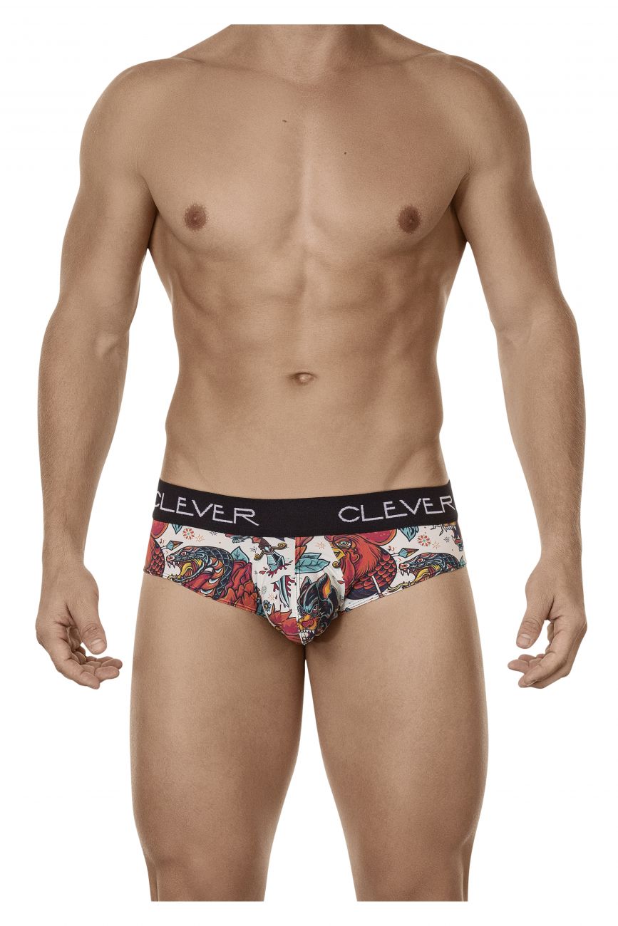 Clever 5406 Reaction Latin Briefs Gold Multi