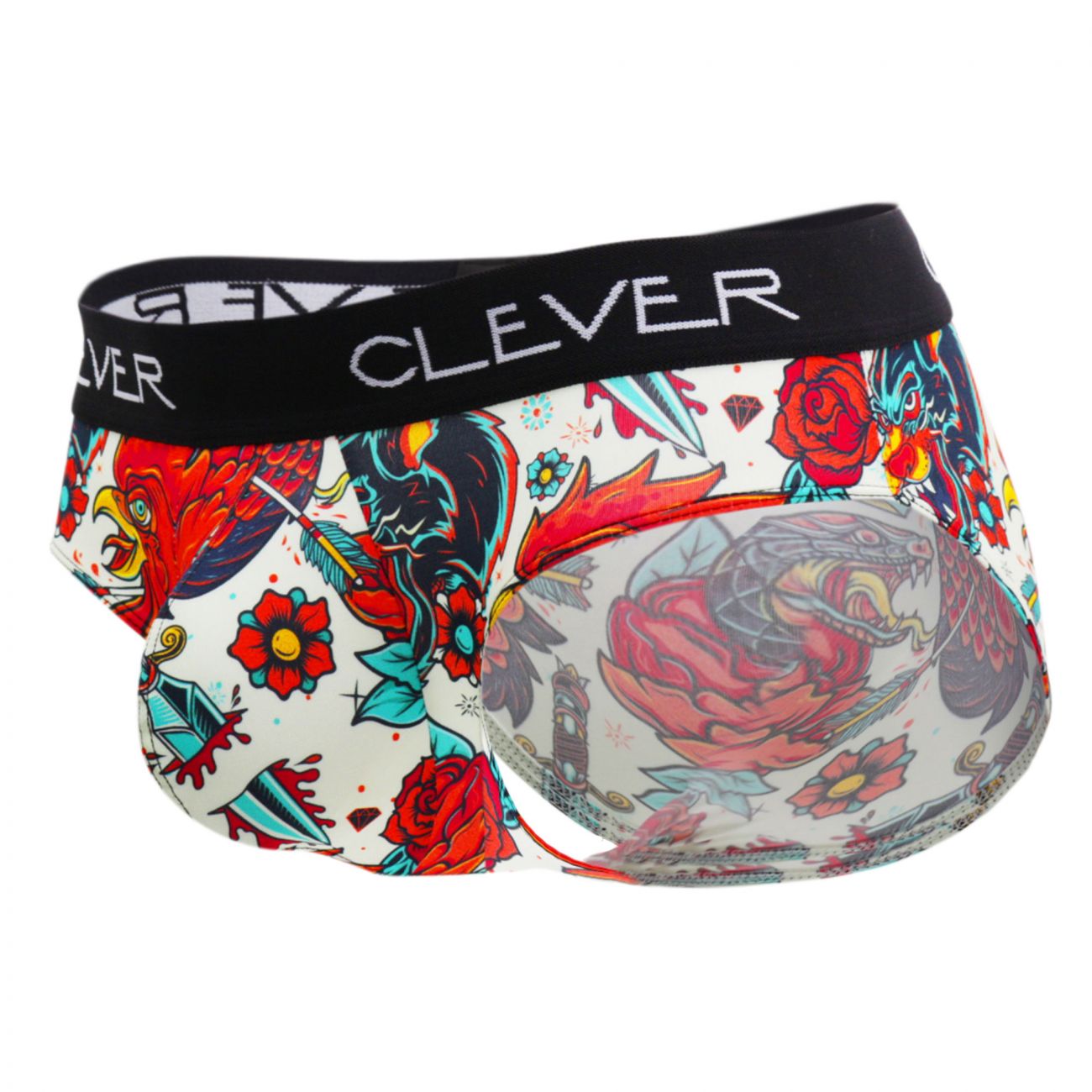 Clever 5406 Reaction Latin Briefs Gold Multi