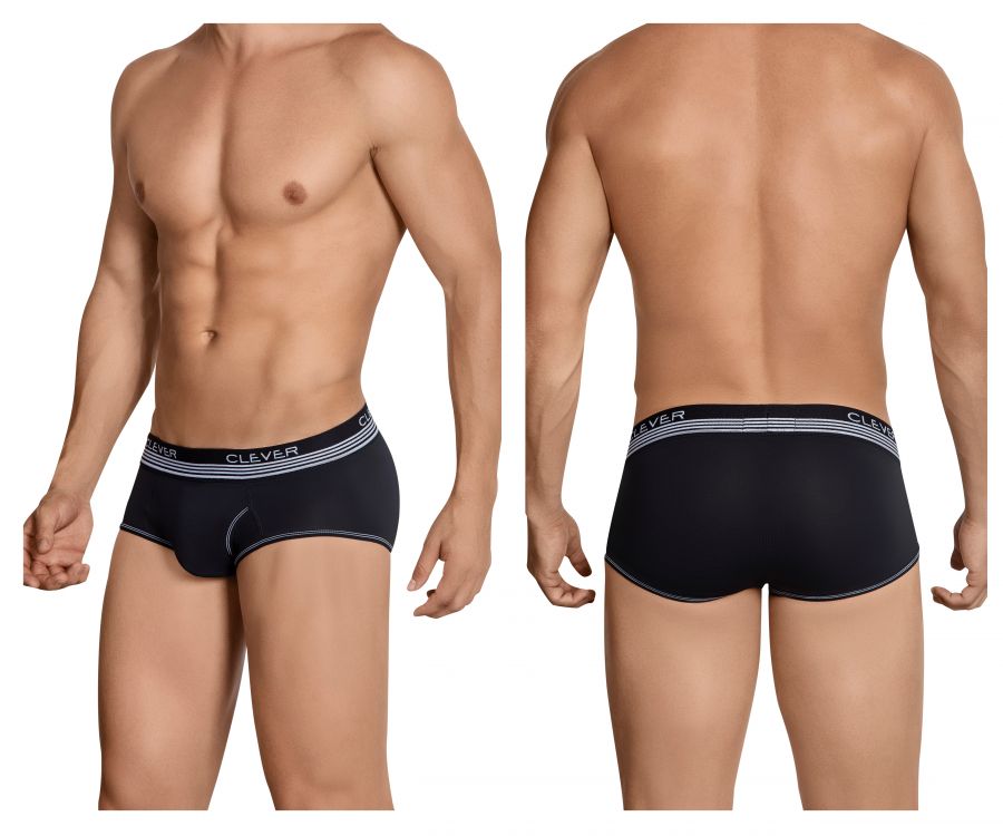 Clever 5410 Julio Piping Briefs Black