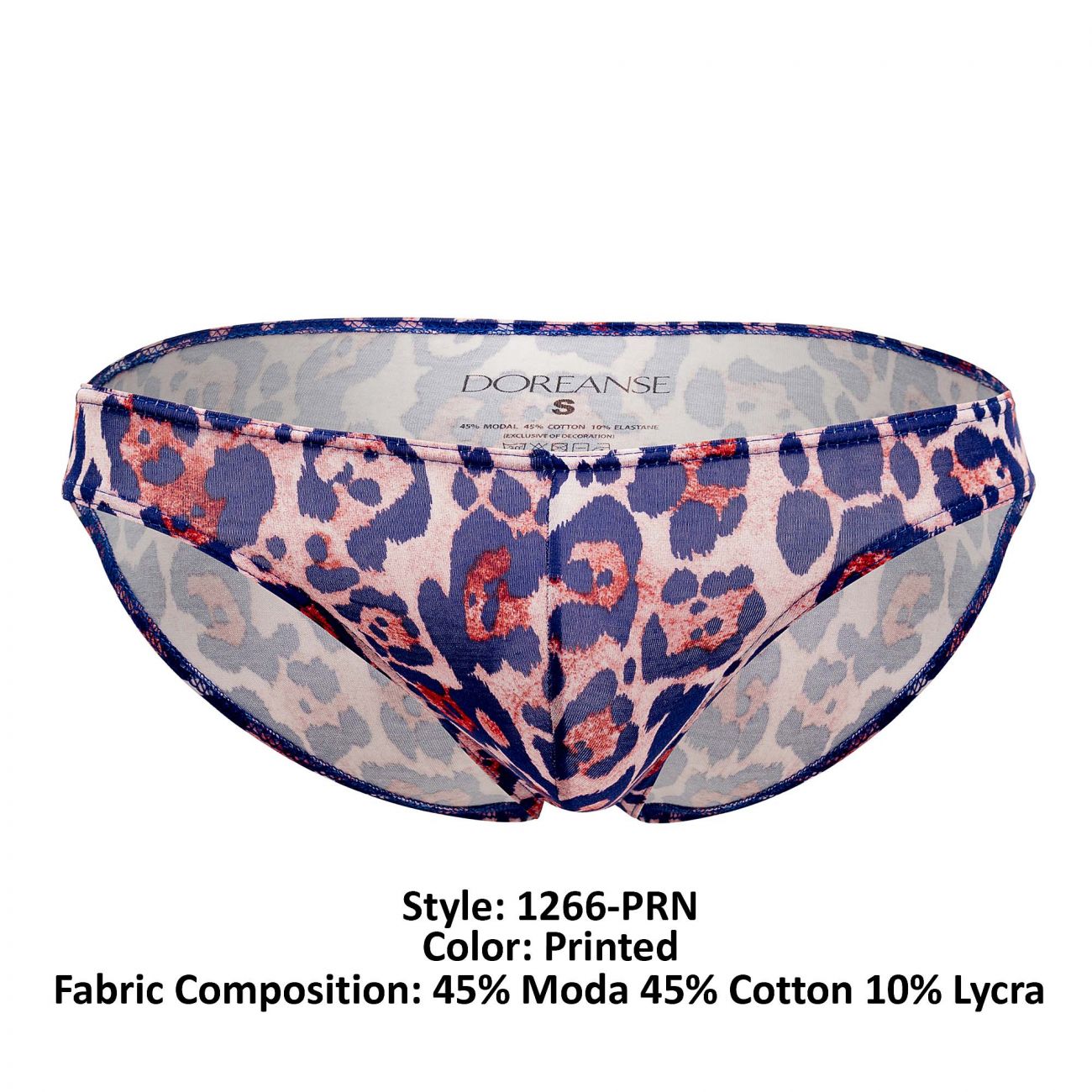 Doreanse 1266-PRN Jaguar Bikini Printed Plus Sizes