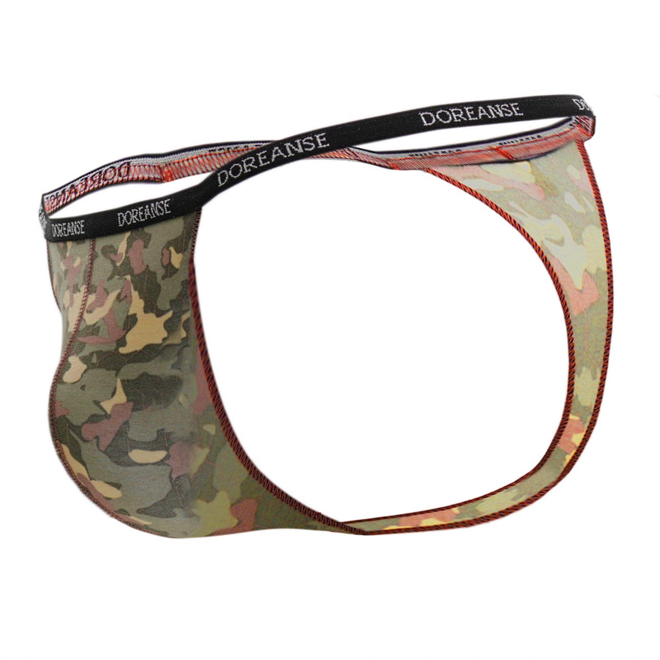 Doreanse 1312-PRN Camouflage Mens Thong Printed
