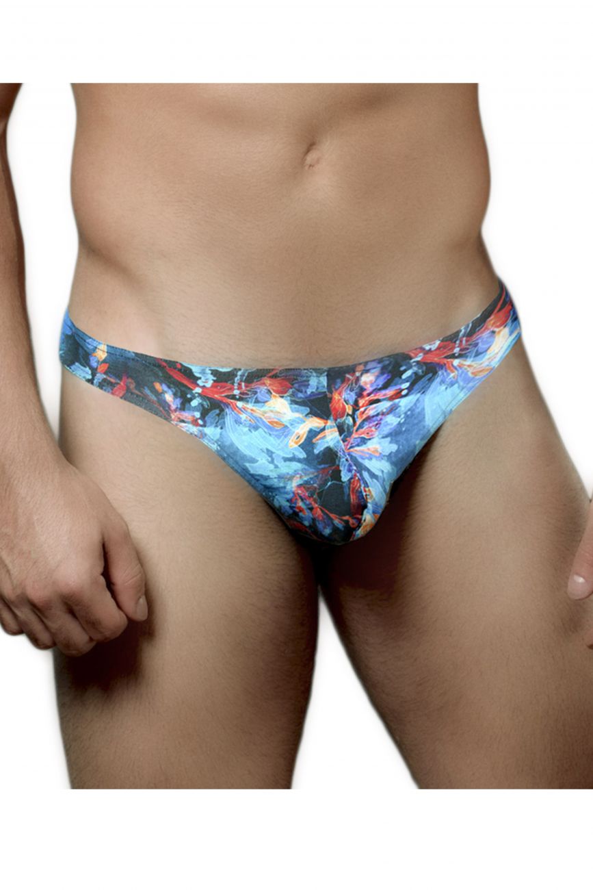 Doreanse 1341-PRN Deep Sea Mens Thong Printed