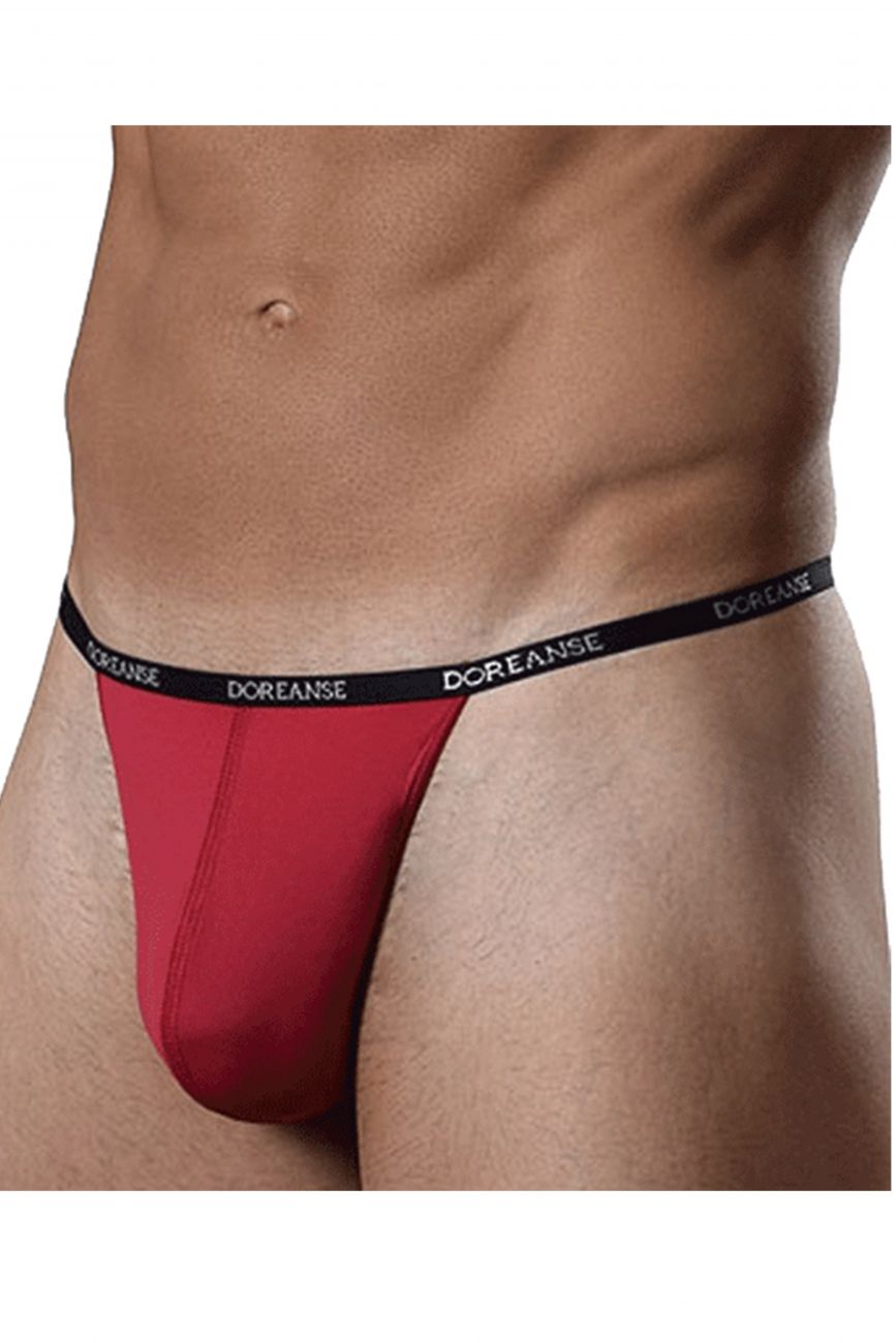 Doreanse 1390- Aire Mens Thong Red