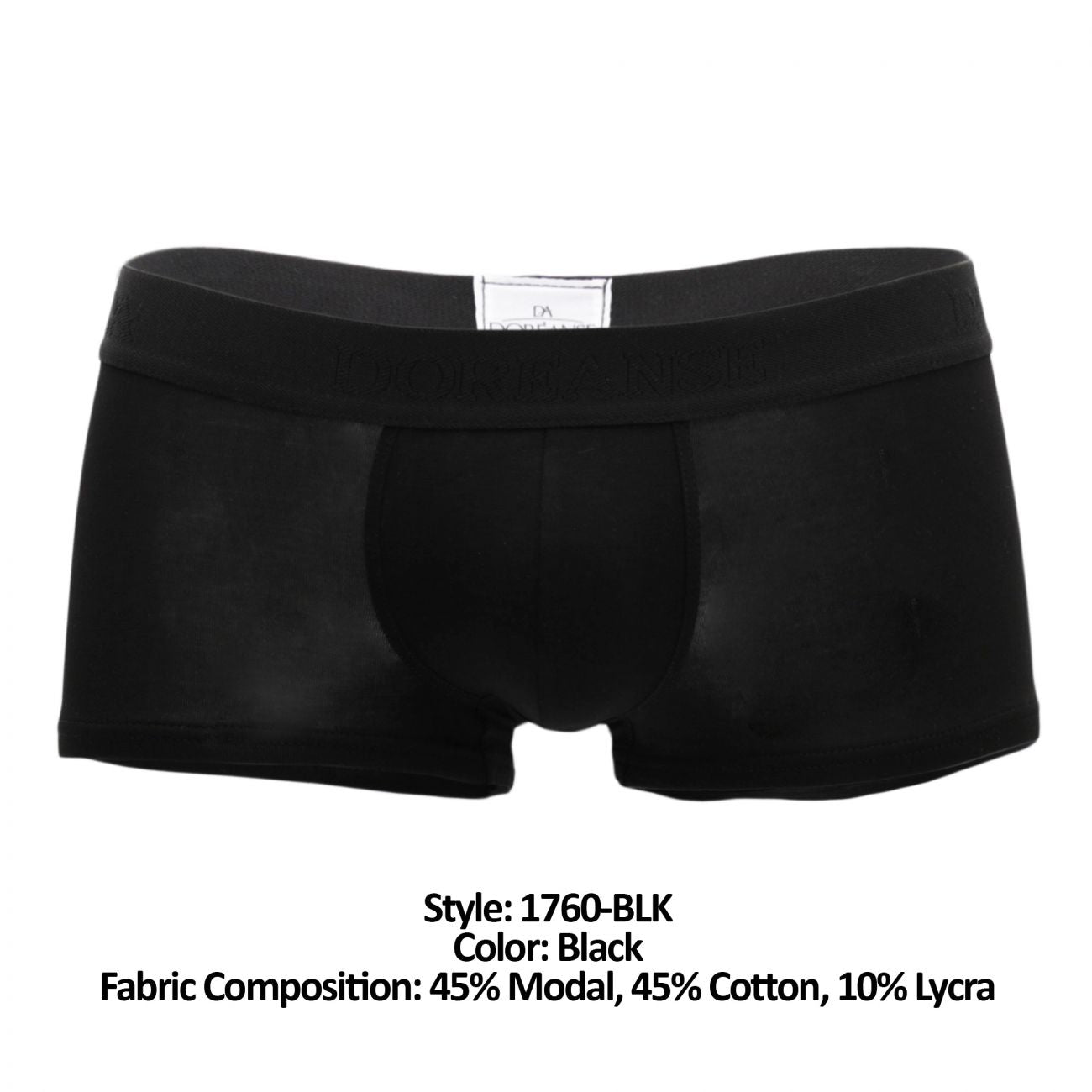 Doreanse 1760-BLK Low-rise Trunk