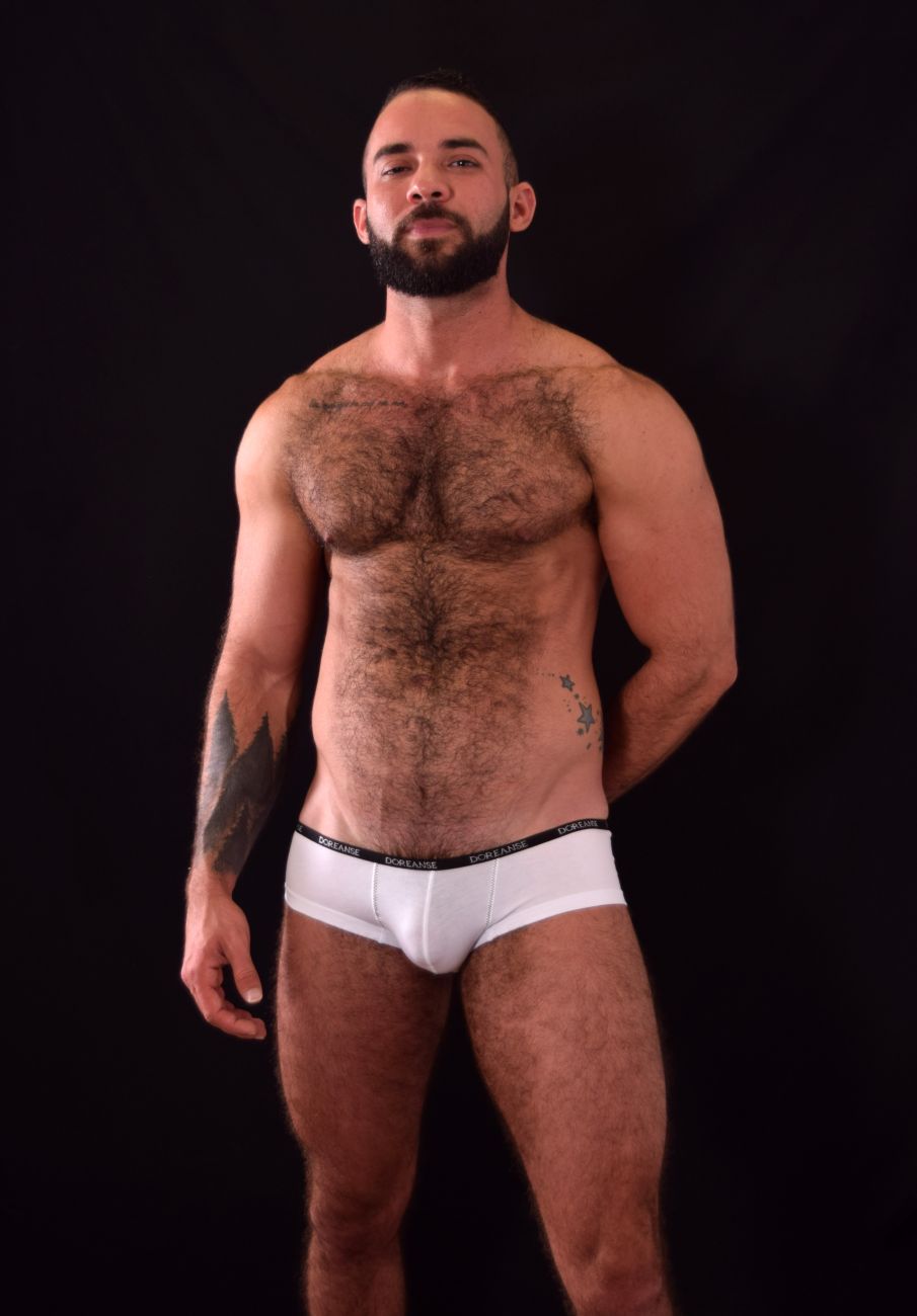 Doreanse 1781-WHT Naked Mini Trunk Color White Plus Sizes