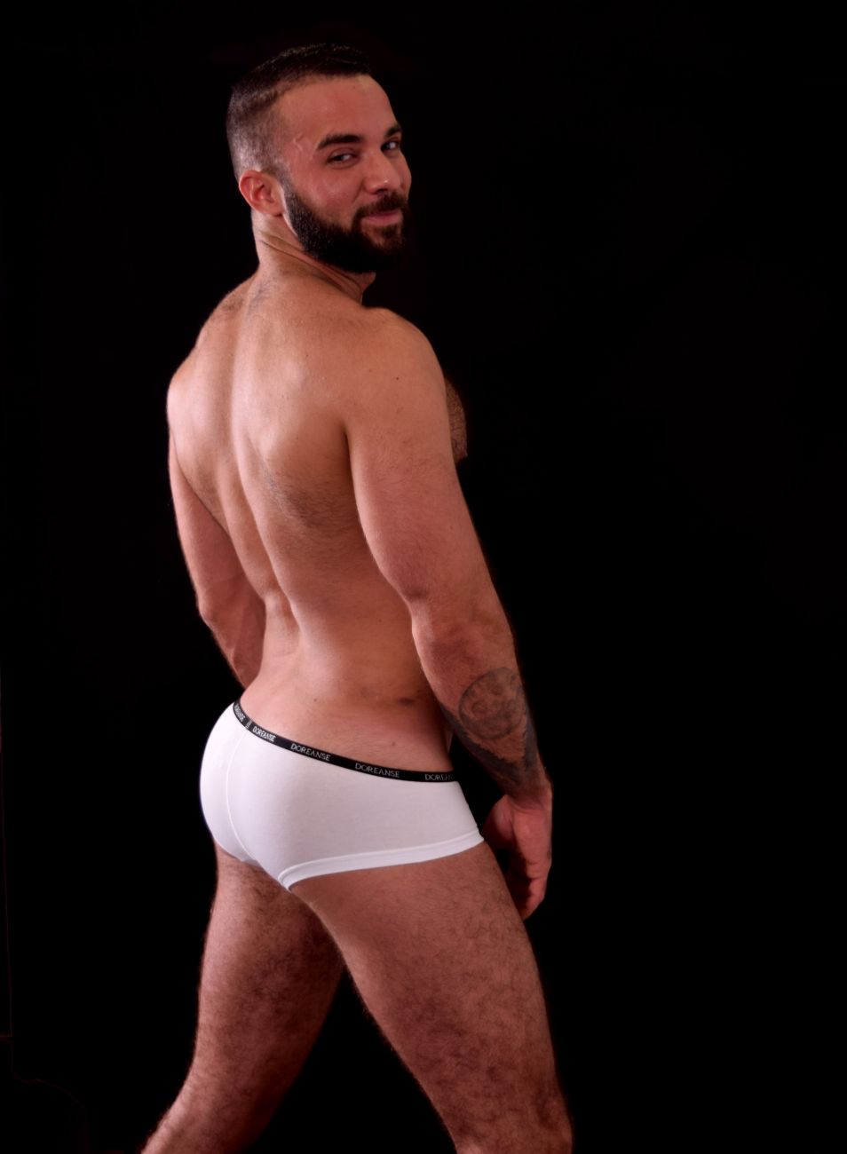 Doreanse 1781-WHT Naked Mini Trunk Color White Plus Sizes
