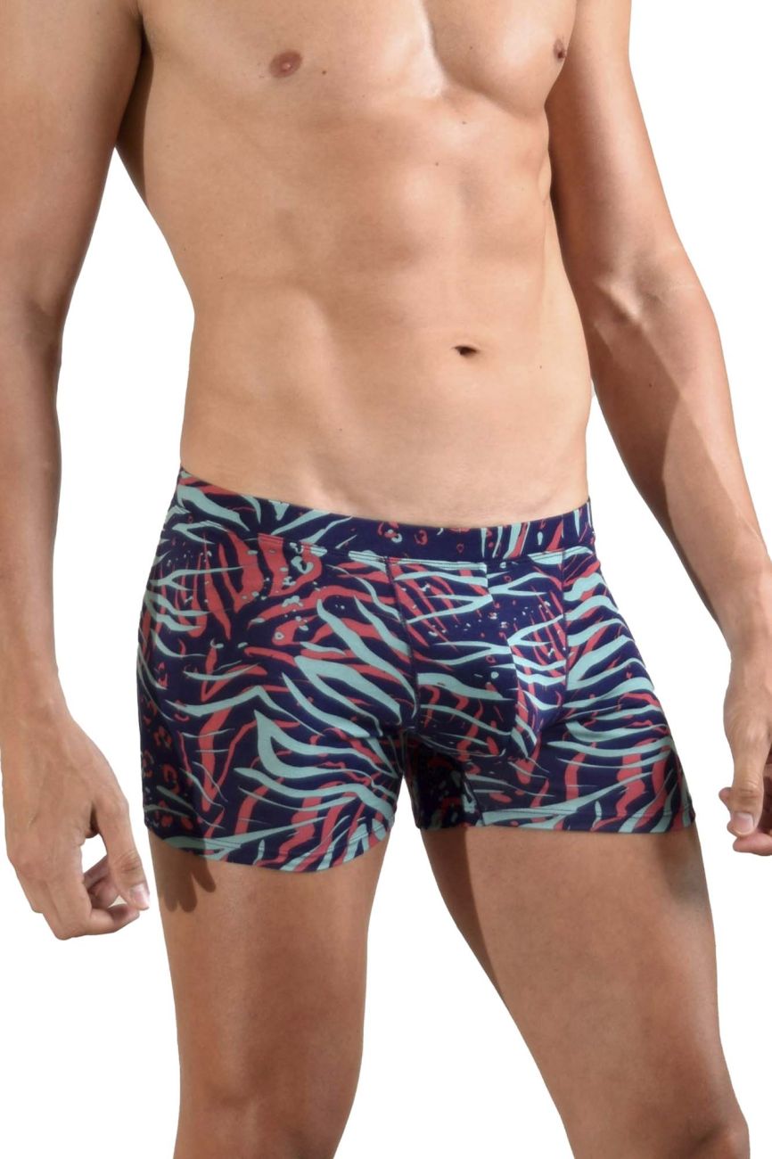 Doreanse 1872-PRN Submarine Boxer Briefs Printed Plus Sizes