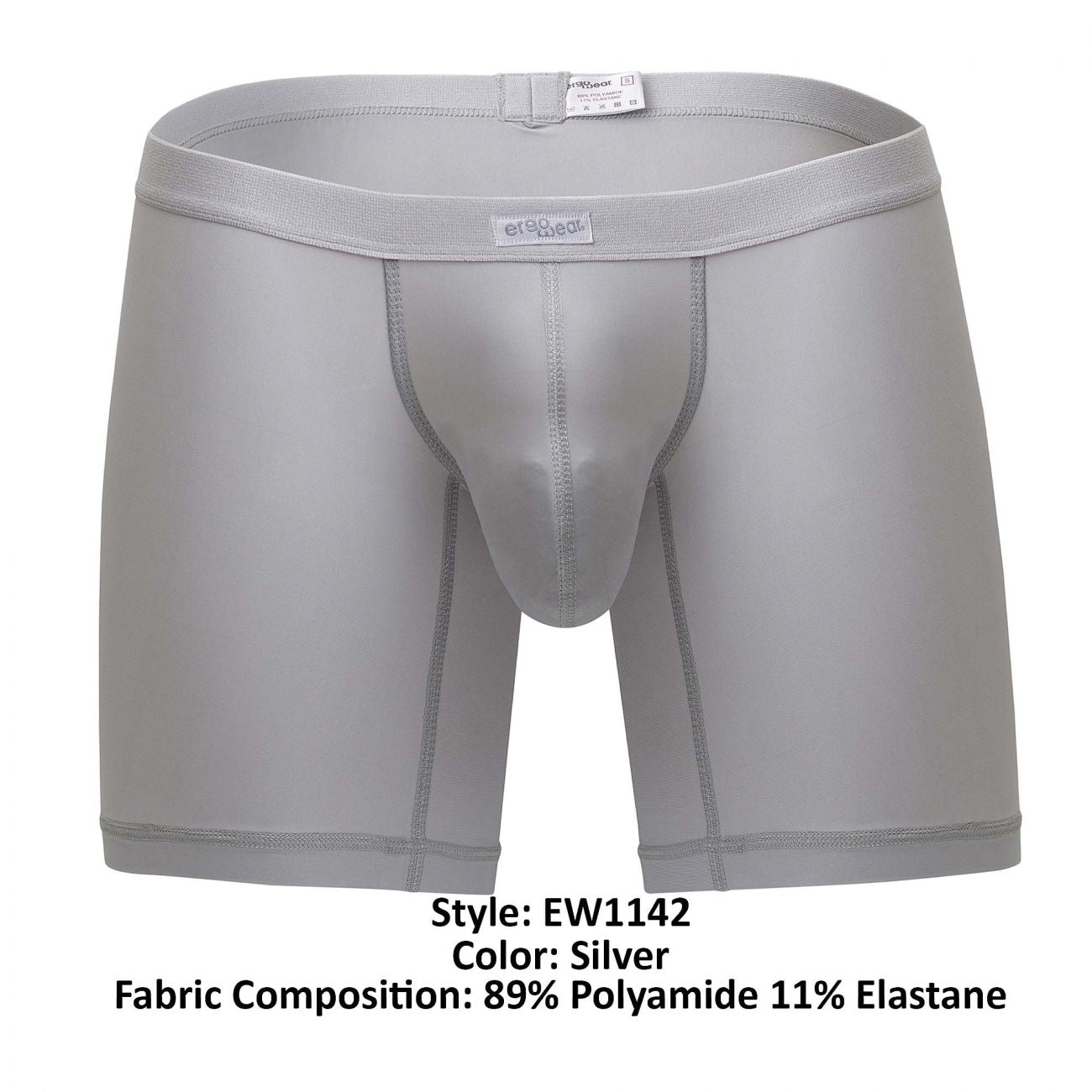 ErgoWear EW1142 SLK Boxer Briefs Silver