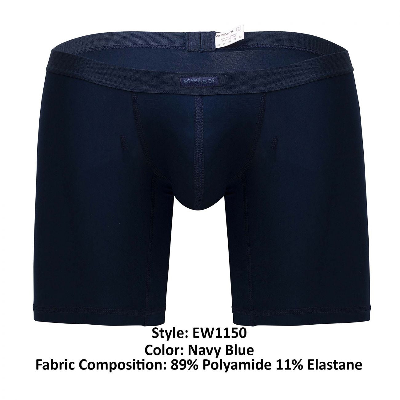 ErgoWear EW1150 SLK Boxer Briefs Navy Blue