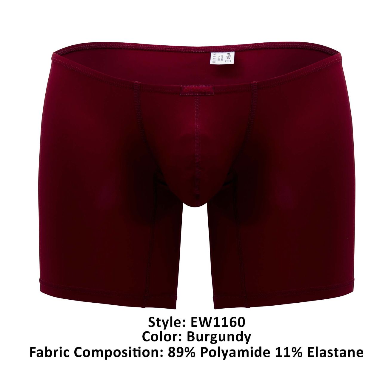 ErgoWear EW1160 X4D Boxer Briefs Burgundy