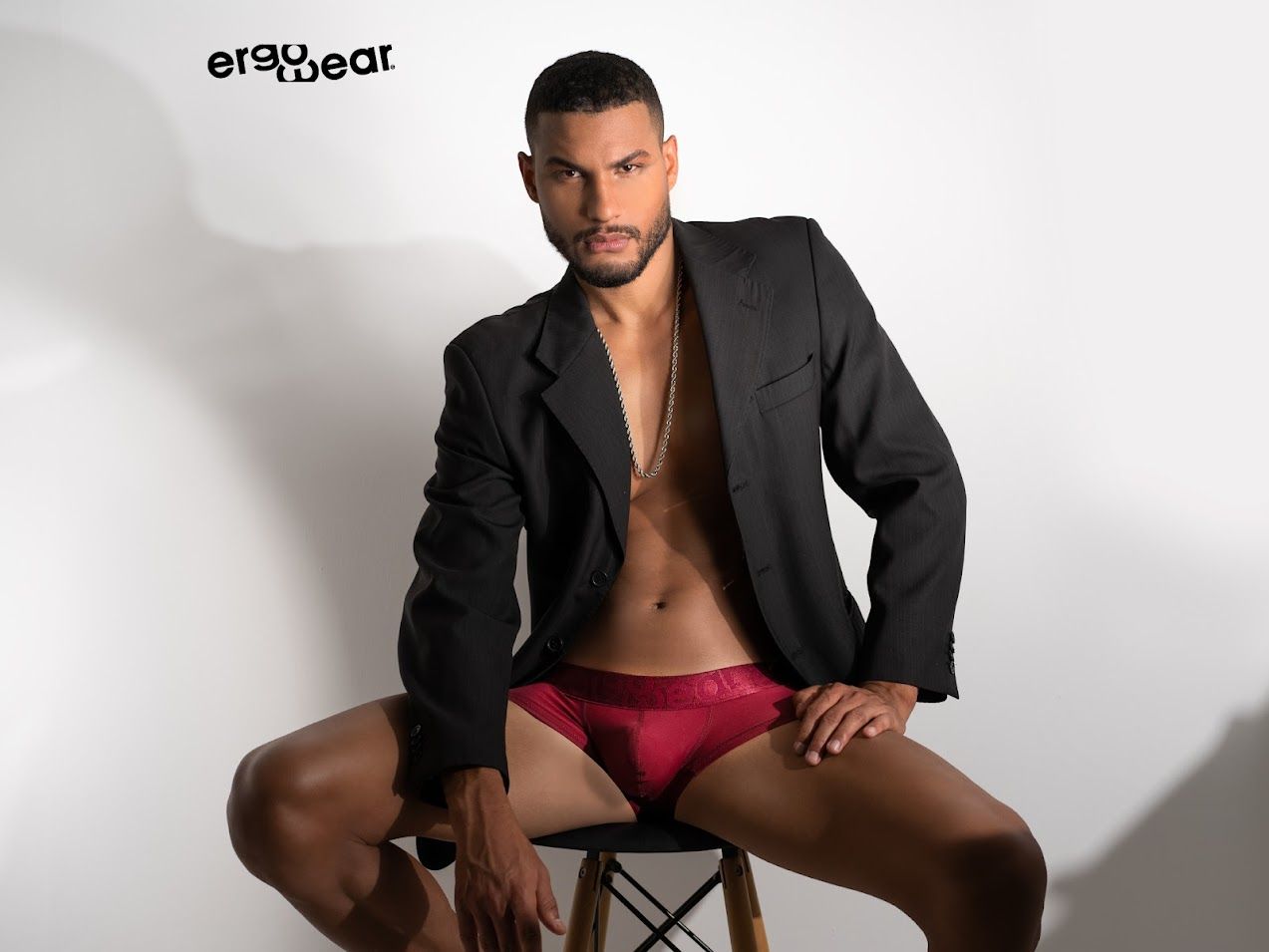 ErgoWear EW1171 MAX XV Boxer Briefs Burgundy