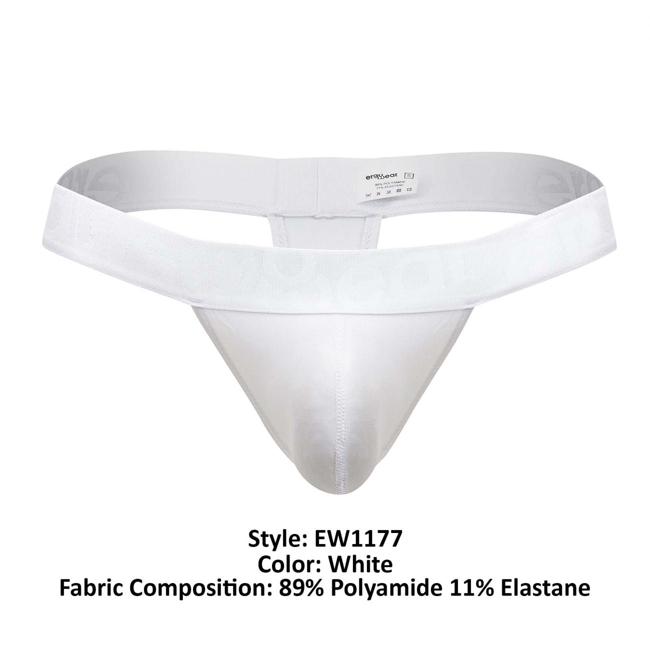 ErgoWear EW1177 MAX XV Thongs White