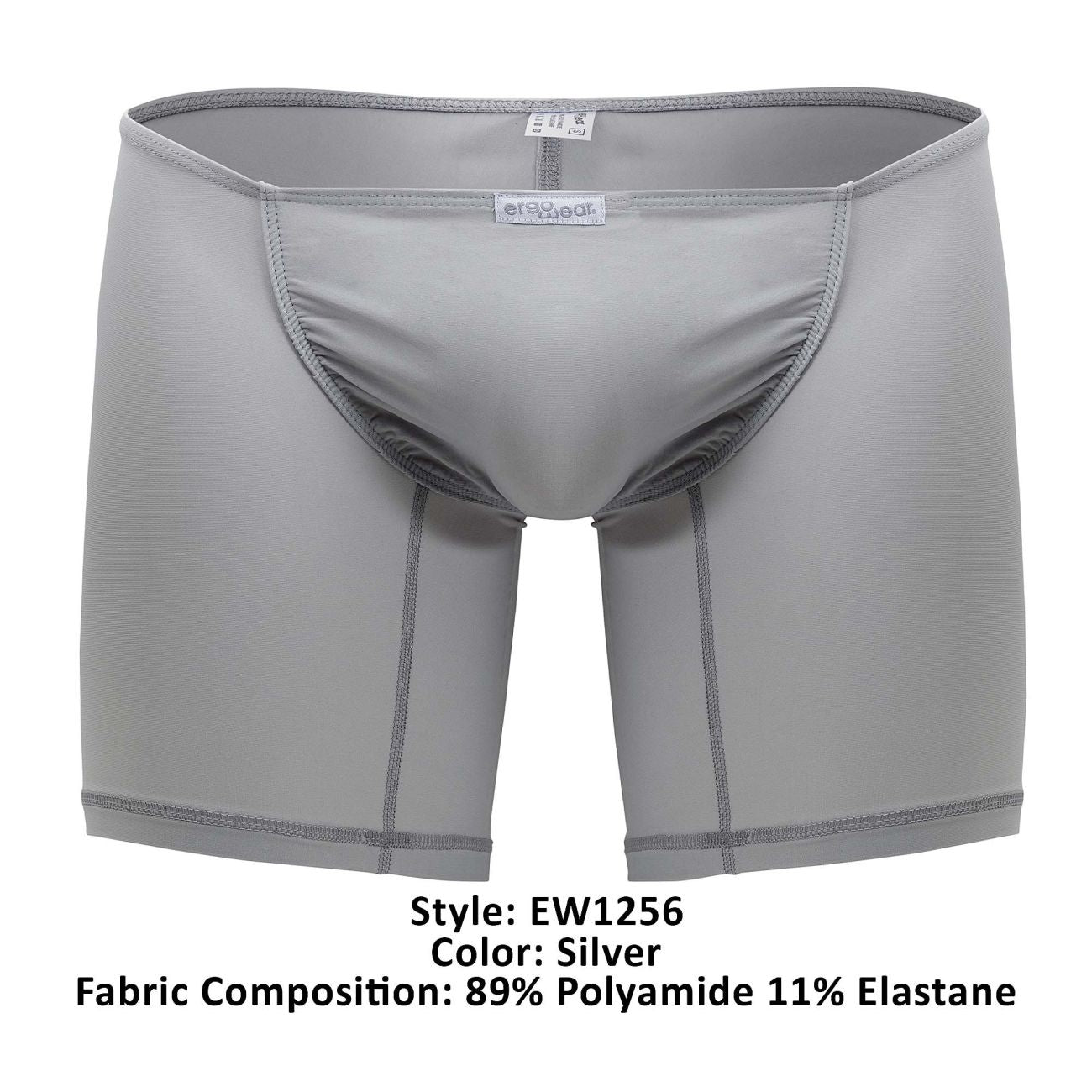 ErgoWear EW1256 FEEL GR8 Boxer Briefs Silver
