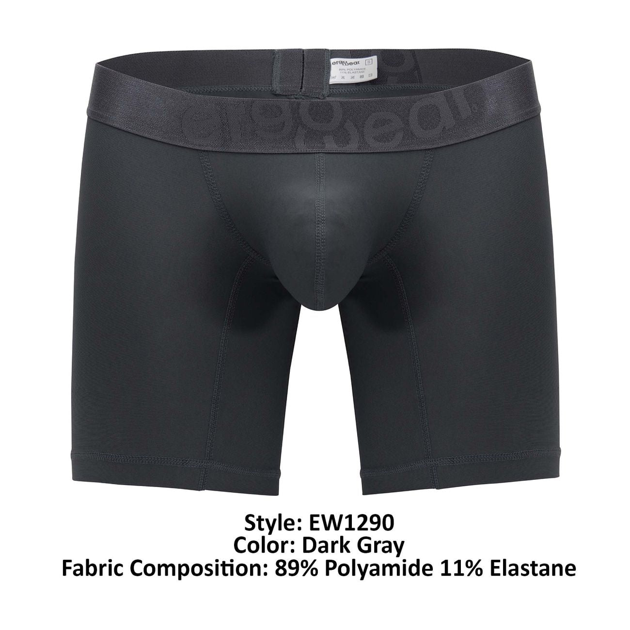 ErgoWear EW1290 MAX XX Boxer Briefs Dark Gray