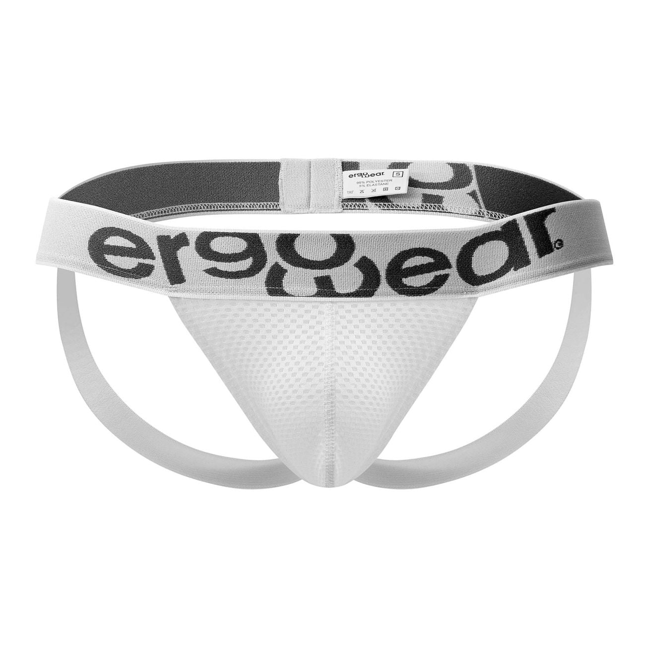 ErgoWear EW1432 Lovable GYM Jockstrap White