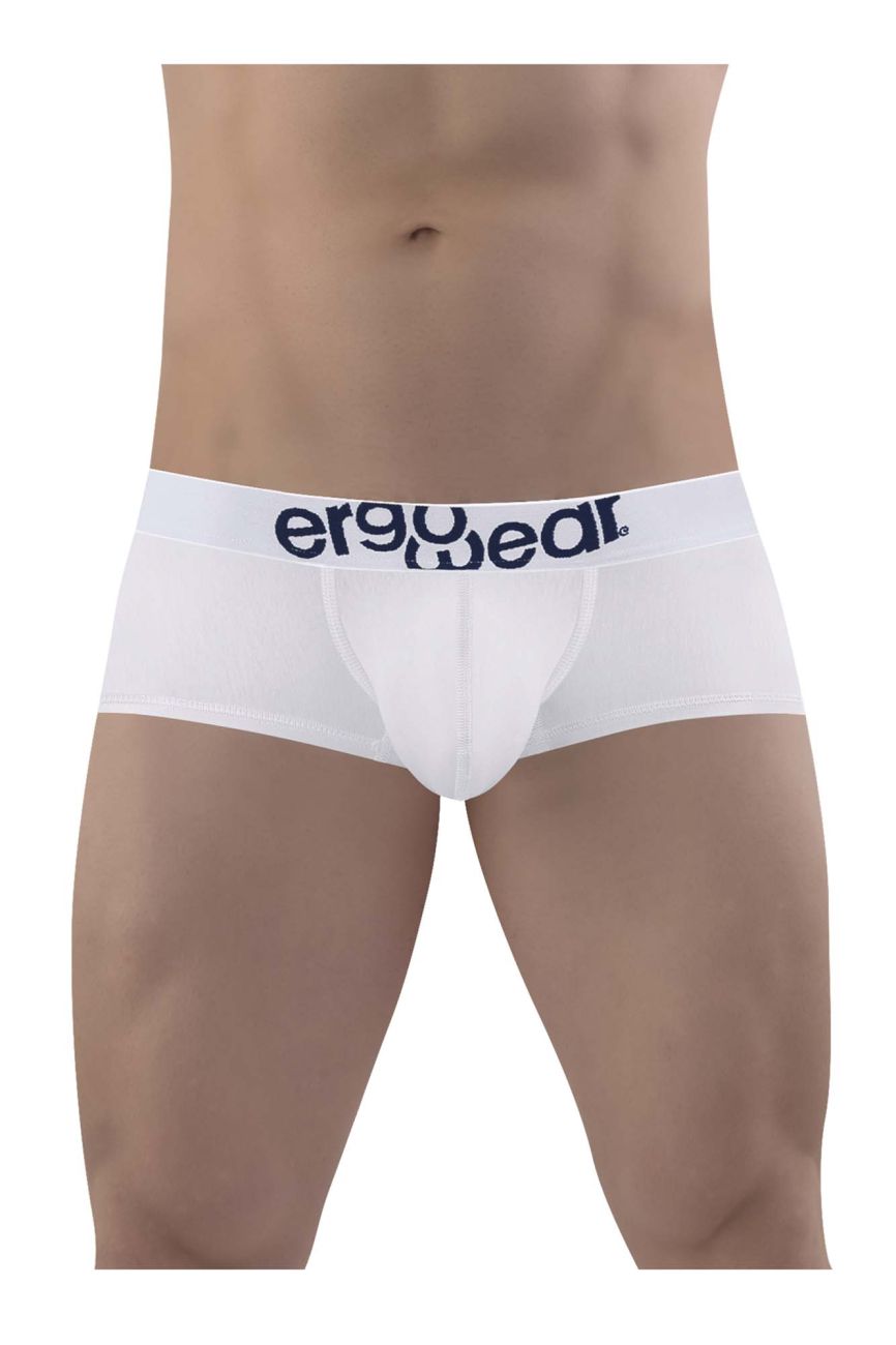 ErgoWear EW1476 MAX COTTON Trunks White