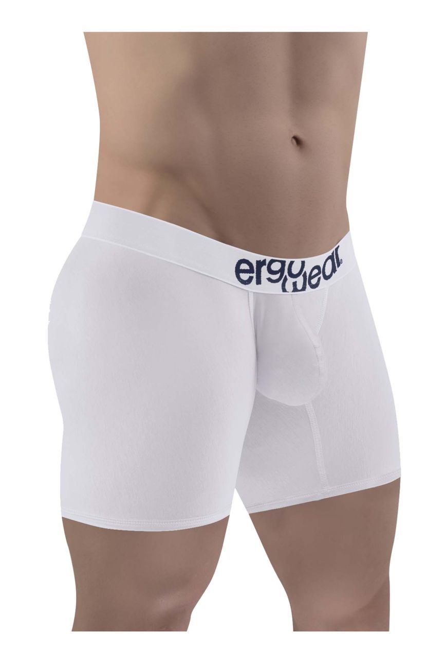 ErgoWear EW1477 MAX COTTON Boxer Briefs White