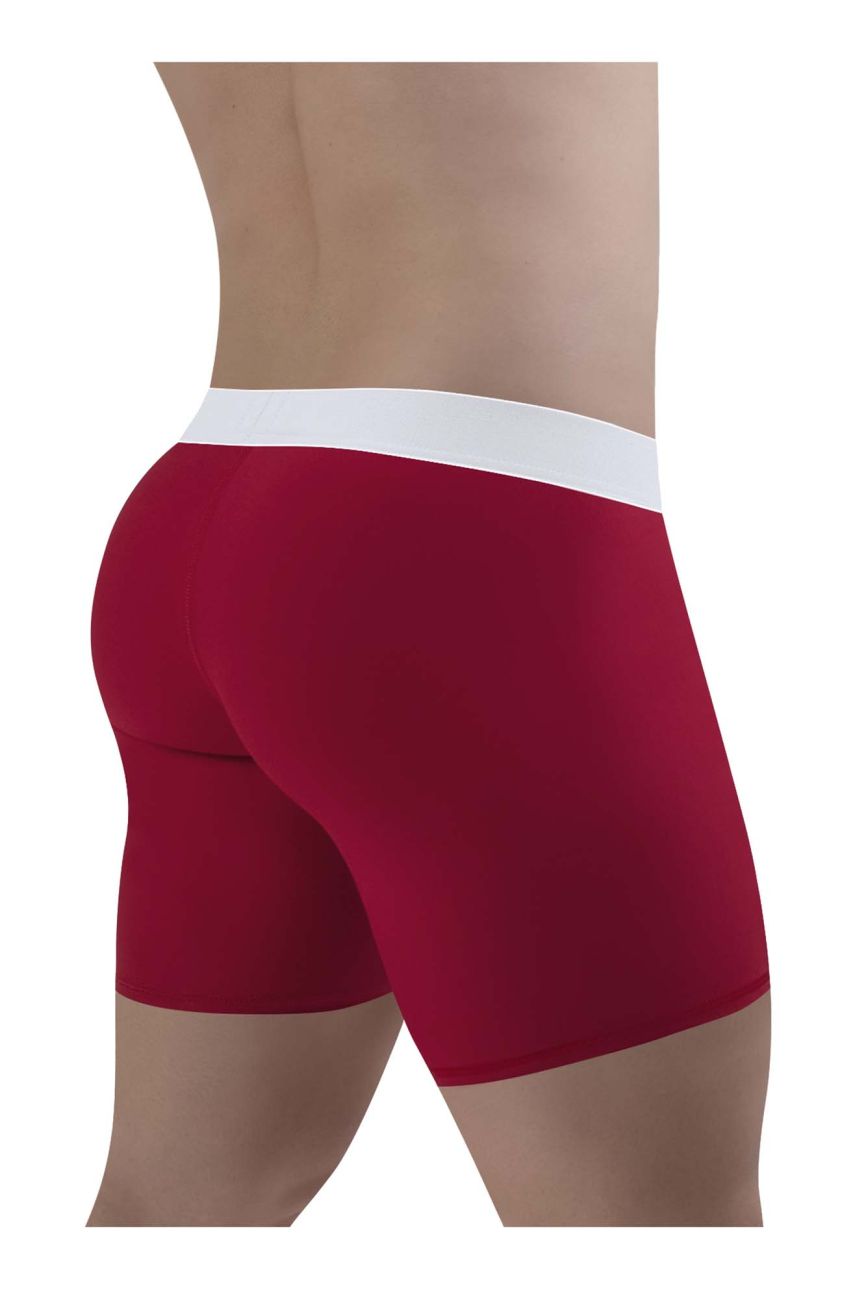 ErgoWear EW1481 MAX COTTON Boxer Briefs Garnet