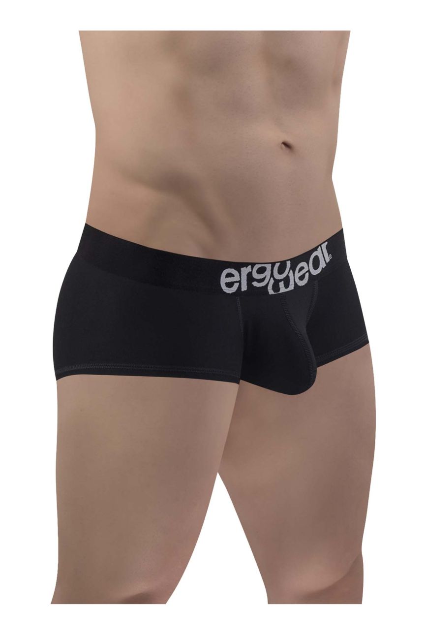 ErgoWear EW1484 MAX COTTON Trunks Black