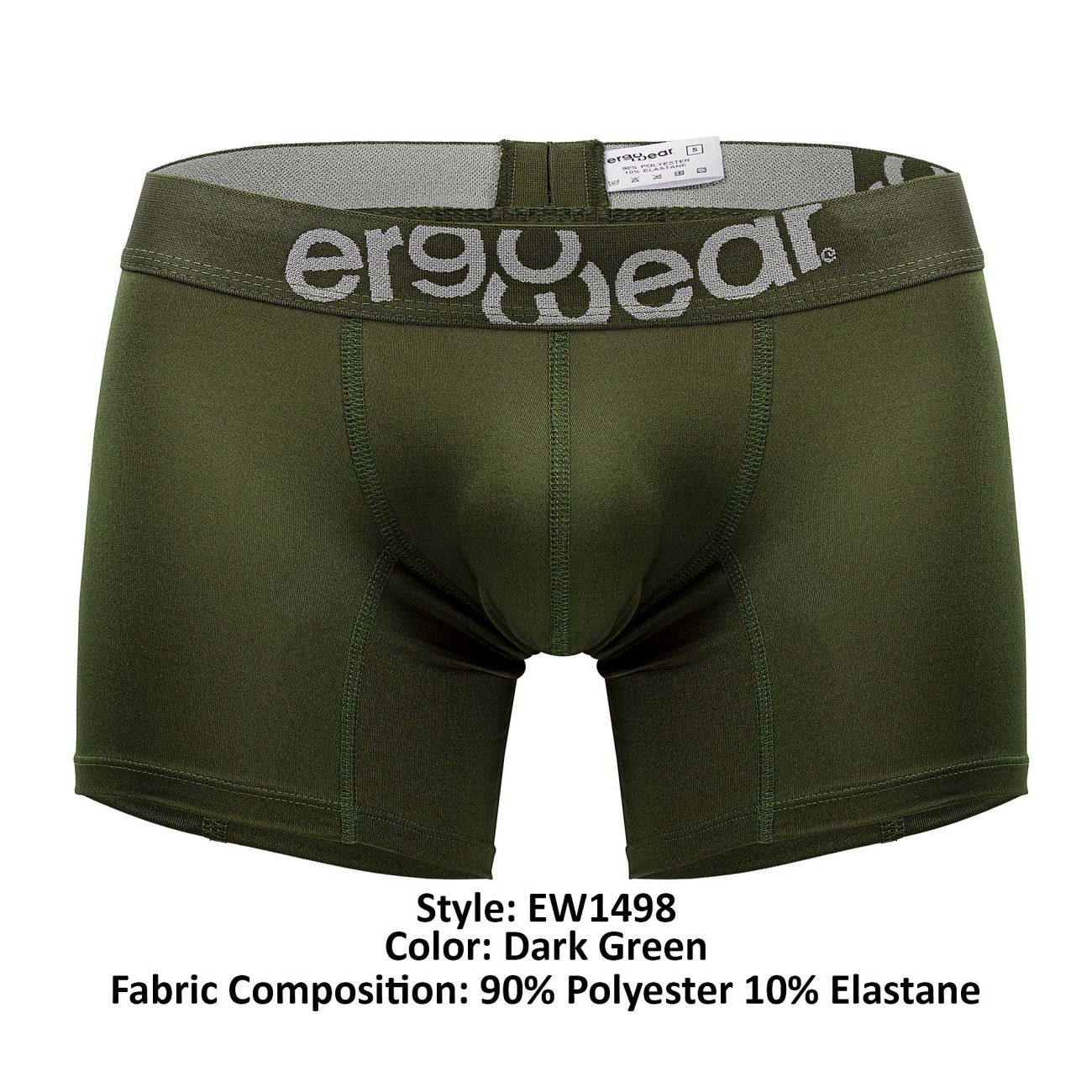 ErgoWear EW1498 HIP Trunks Dark Green