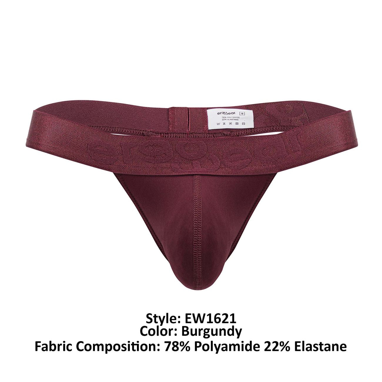 ErgoWear EW1621 MAX XX G-String Burgundy