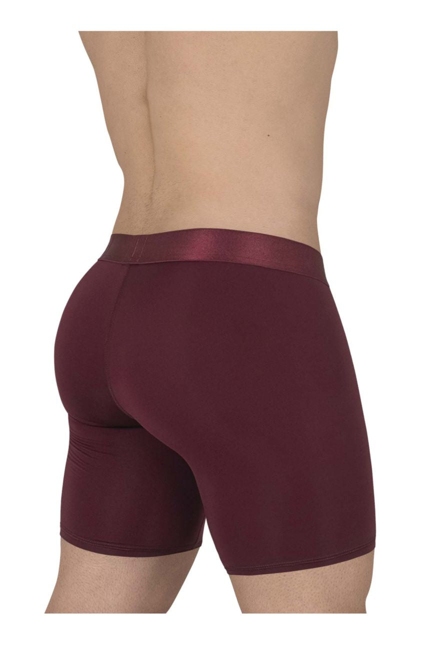 ErgoWear EW1624 MAX XX Boxer Briefs Burgundy