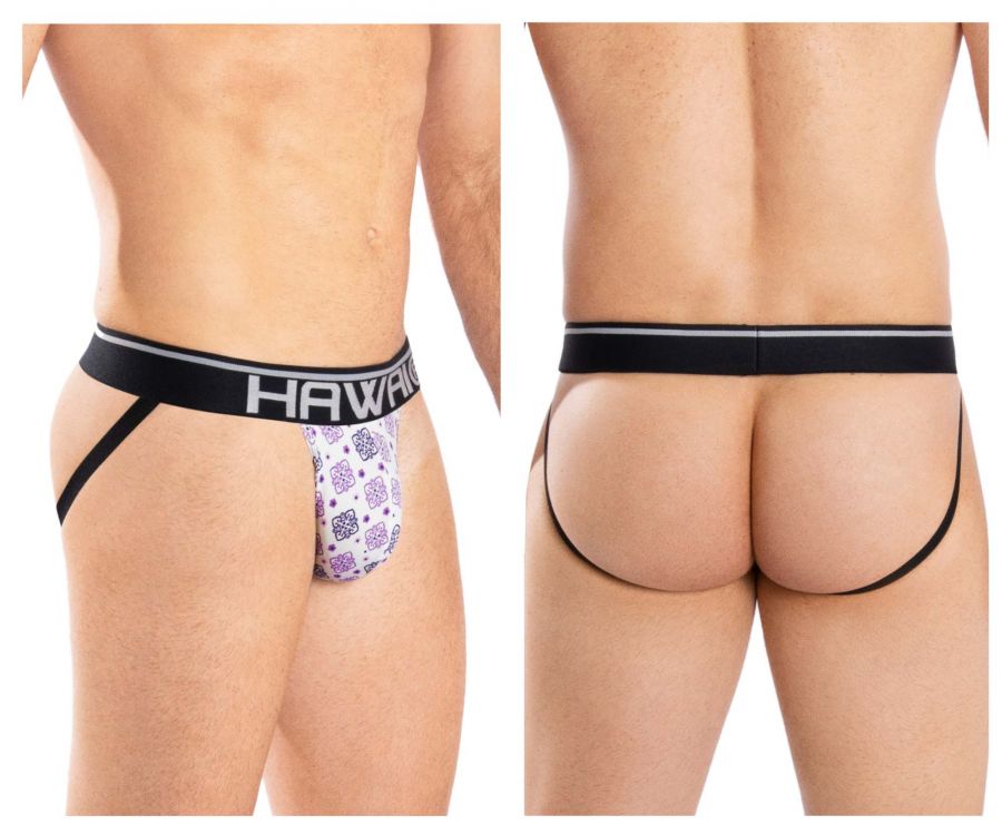 HAWAI 42052 Assorted Colors Jockstrap Purple