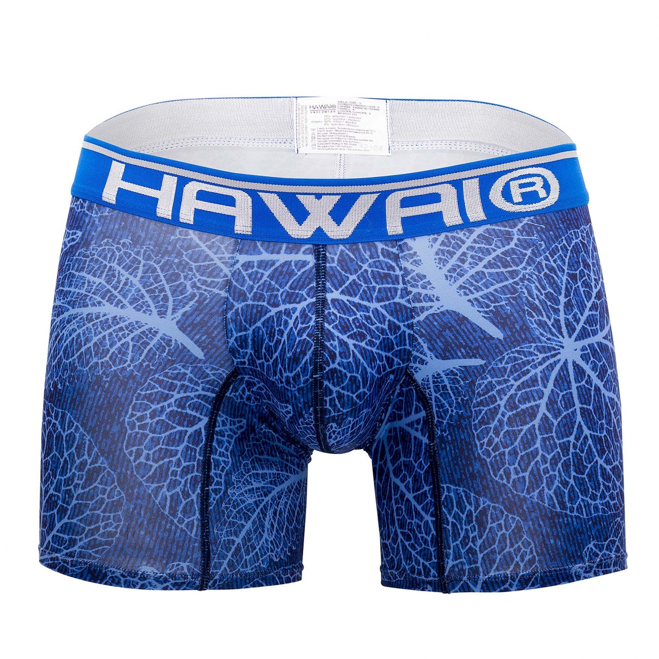HAWAI 42104 Printed Boxer Briefs Royal Blue