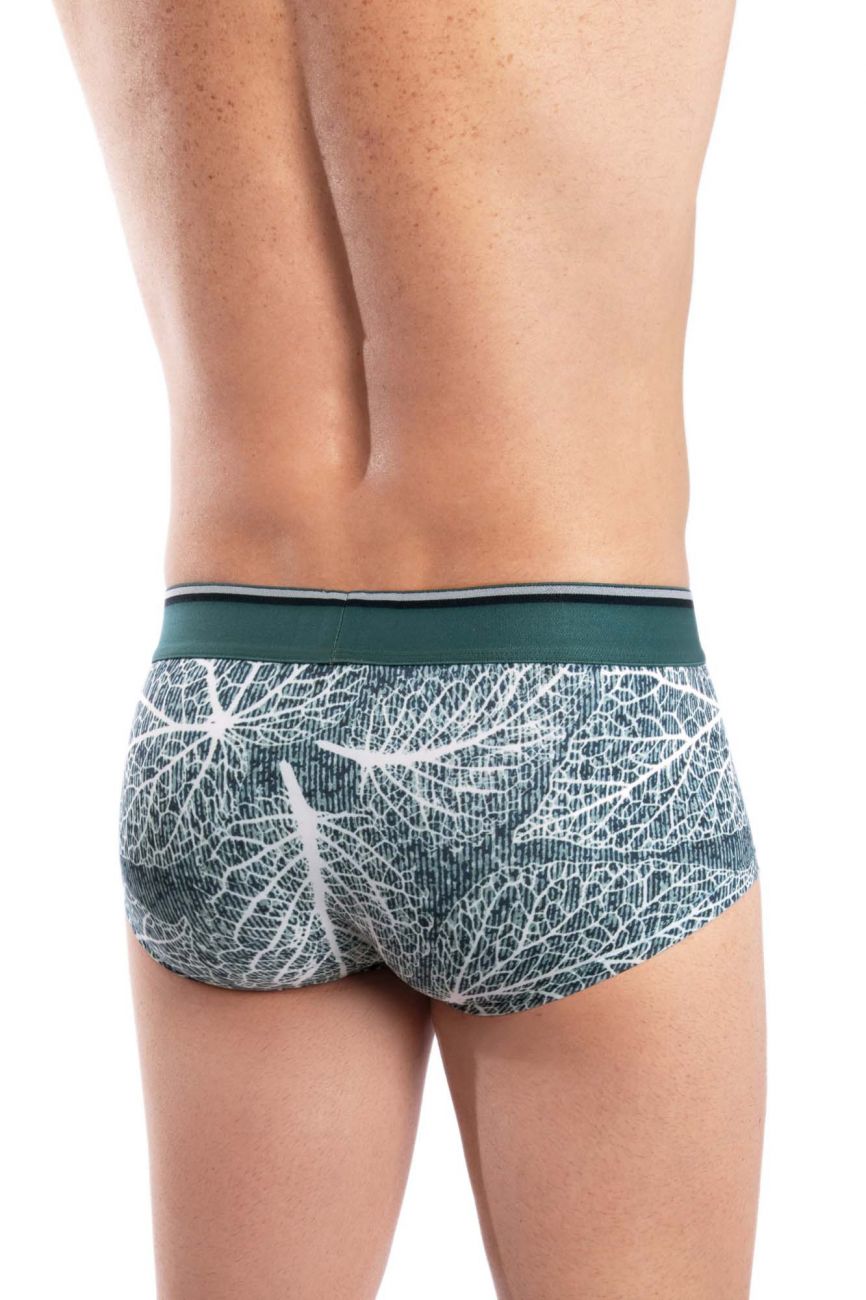 HAWAI 42134 Printed Mini Trunks Green